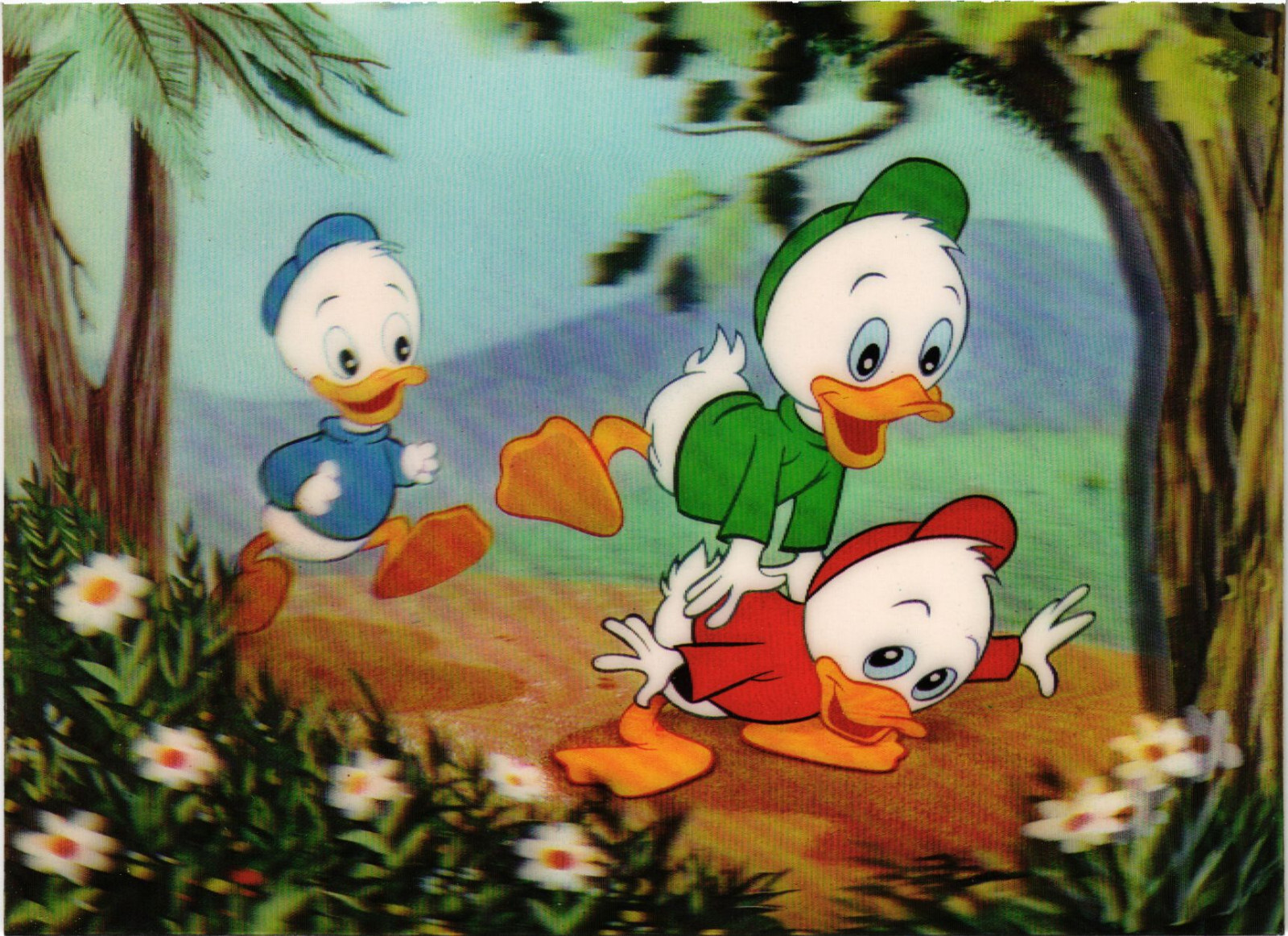 WCDD 3点セット　☆NephewDuck ☆Huey ☆Louie TOKYO DISNEY RESORT PLUSH Set NEPHEWS Huey Dewey & Louie