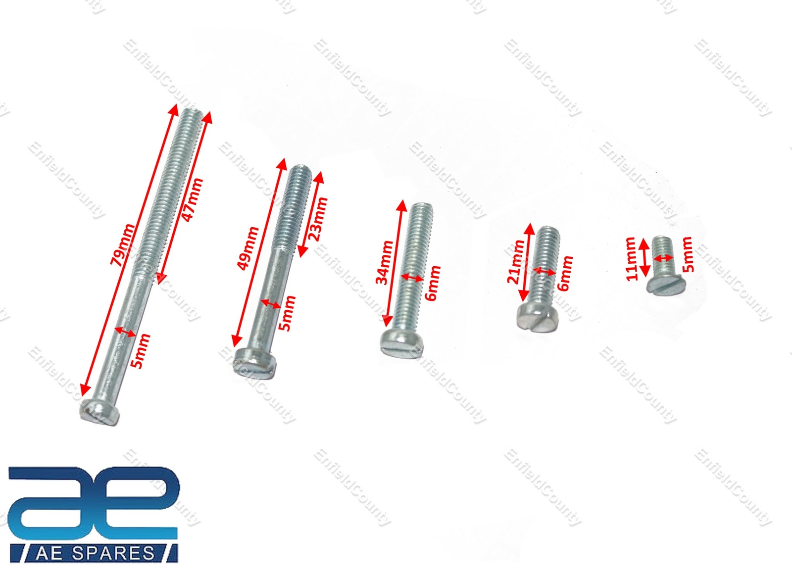 Engine Case Chamber Cover Screw Kit For Jawa 250 350 Motorcycle  