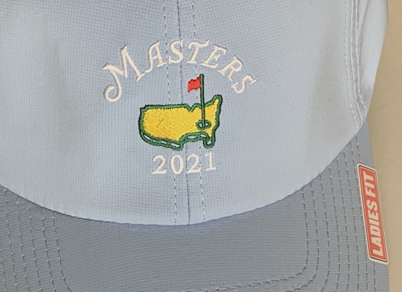 2021 Masters golf hat ladies fit light 