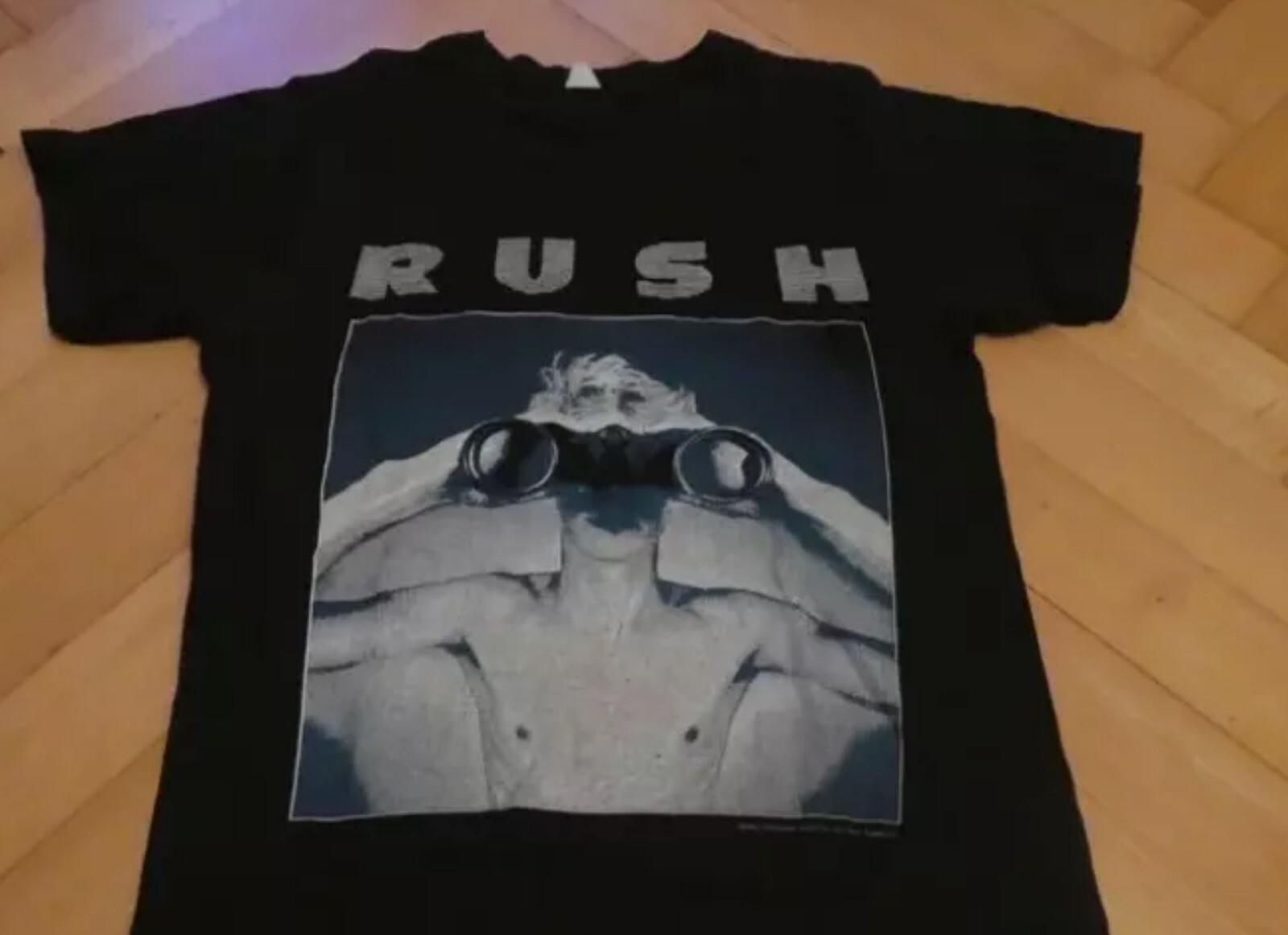 Vintage RUSH Power Windows 1985-1986 Single Stich T-Shirt Tour