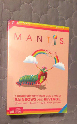 Mantis Card Game Exploding Kittens Party Game Cutthroat Rainbows Revenge Age 7+