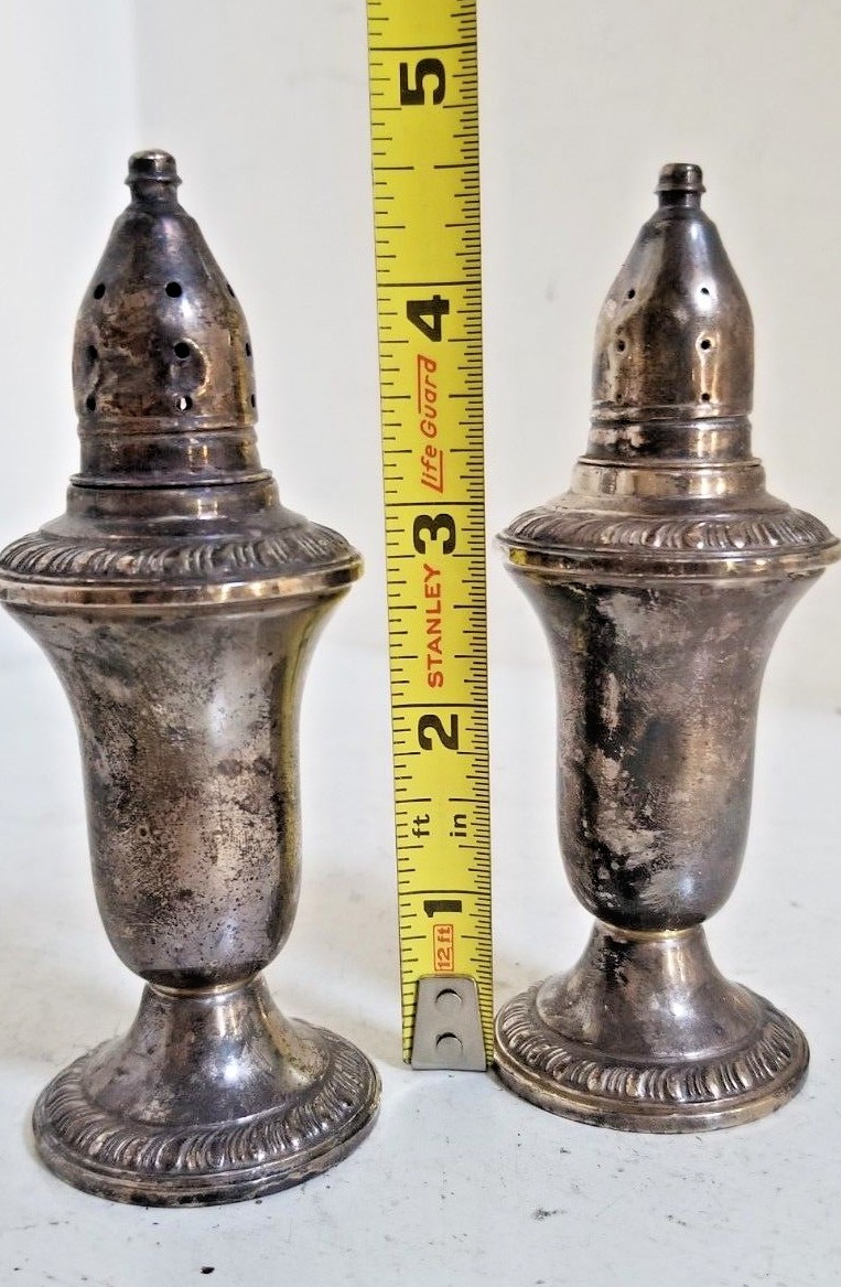 VINTAGE - AMC - STERLING WEIGHTED - SALT AND PEPPER - FREE SHIPPING!!!