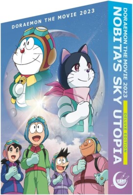 Doraemon: Nobita's Sky Utopia Deluxe Edition Booklet Scenario Case Japan Blu-ray