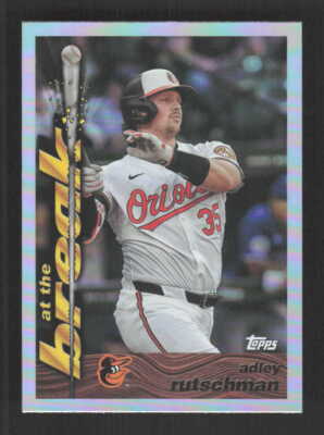 Adley Rutschman 2024 Topps Archives 1995 At the Break Orioles