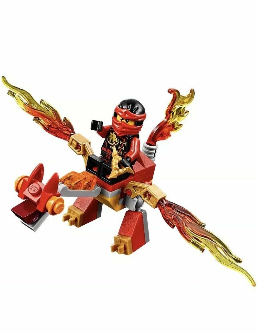 kaikai LEGO Ninjago Rebooted Kai ZX Minifigure Red Ninja 10722