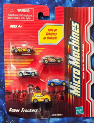 Vintage Micro Machines Super Trackers MOC Hasbro 2003
