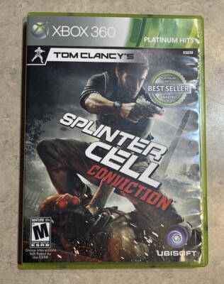 Tom Clancy's Splinter Cell Conviction (Microsoft Xbox 360, 2010) Complete Tested