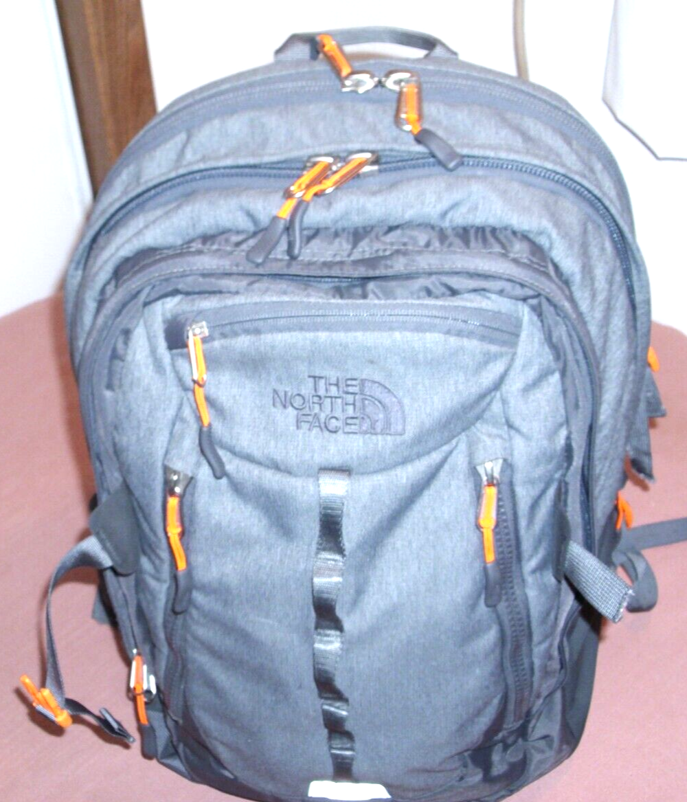 The North Face Backpack, Early Version, Unknown Year, Orange