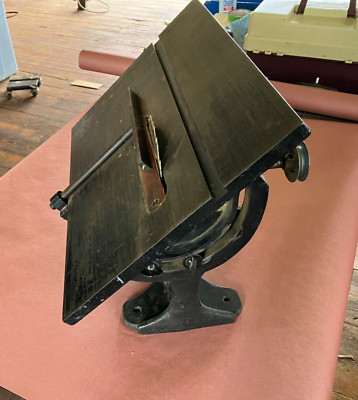 Unbranded Vintage Tilt Table Saw Belt driven
