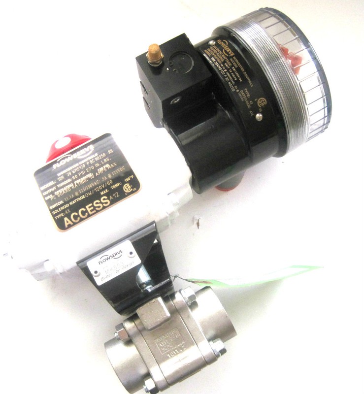 Flowserve Worcester Controls Ball Valves Surplus Industrial Equipment