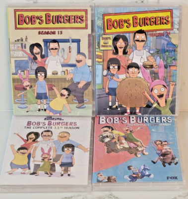 Bob's Burgers Complete Seasons 11-12-13-14 ( DVD SET ) Brand New & Sealed USA
