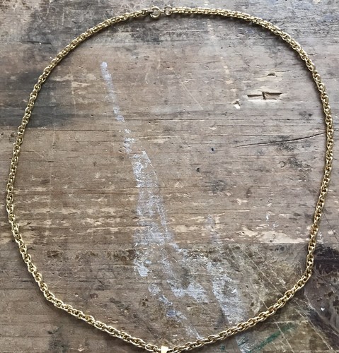 Vintage Swiss Made Sutton Teardrop Wind Up Watch Necklace Pendant Gold Colored