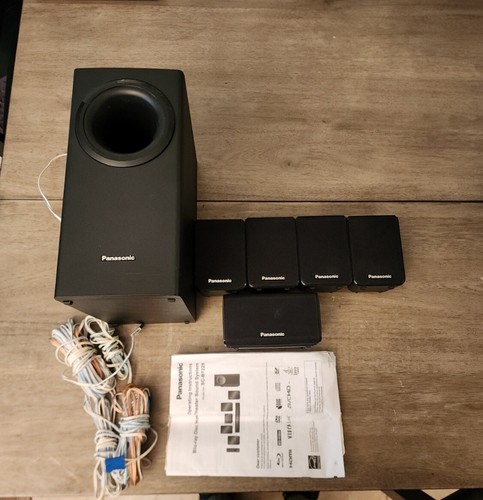 PANASONIC HOME THEATER SURROUND SOUND CENTER SUBWOOFER SPEAK