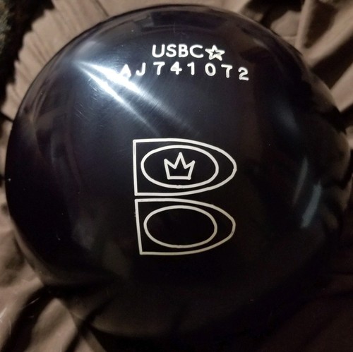 14 lb. 15 oz. Brunswick Vintage Danger Zone bowling ball