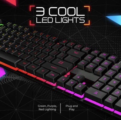 BRAND NEW GAMING OFFICE KEY BOARD LED - RGB Mechanical Gaming Keyboard