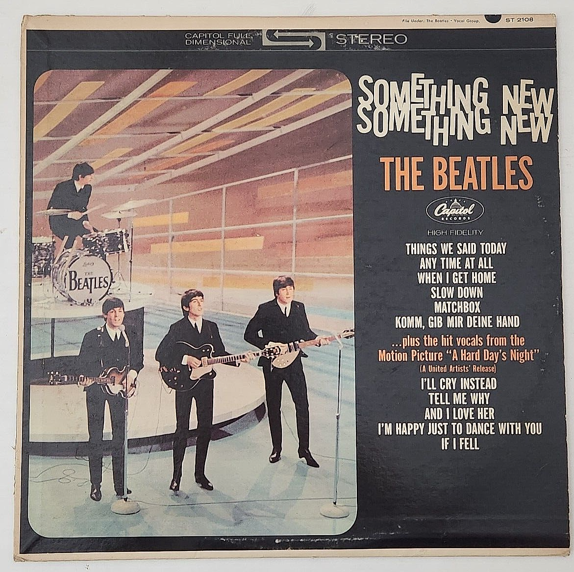 ワールドワイドLP Beatles Something New 0602468019831 Capitol Records, App /00260 The Beatles – Something New – Vinyl (LP, Album, Mono), 1964