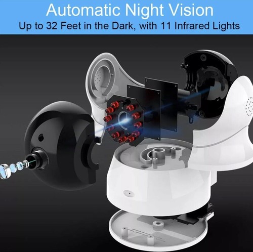 TENVIS Wireless Surveillance IP/Network Security Camera with Night Vision