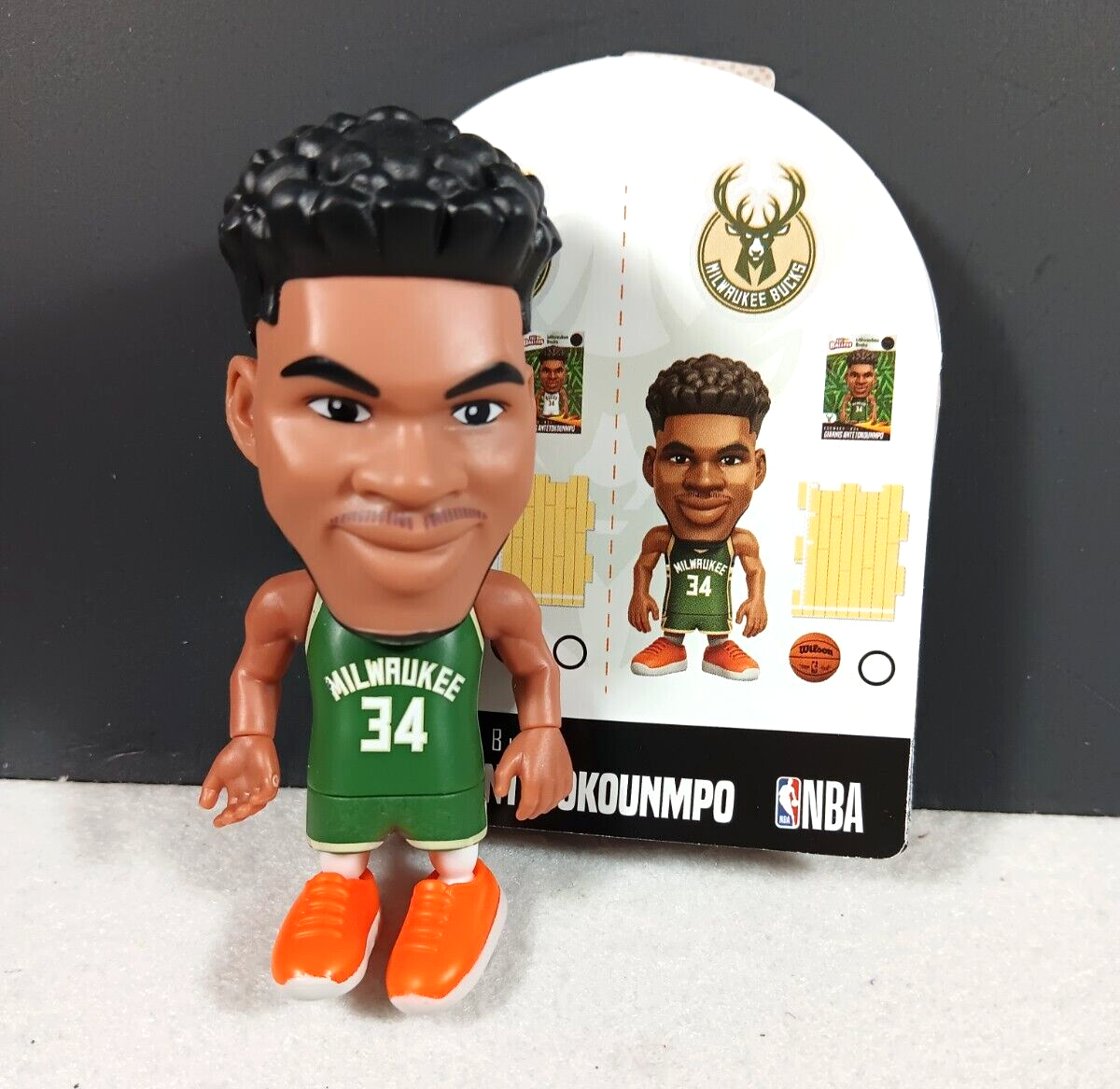 Giannis   NBA  フィギュア  ボールスター Giannis Antetokounmpo smALL-STAR with game-used court