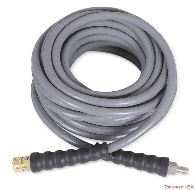 Mi-T-M  Pressure Washer Non Marking Hose With Quick Connect 50