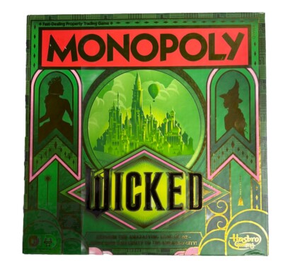 Hasbro Gaming - Monopoly Wicked [New ] Table Top Game, Board Game