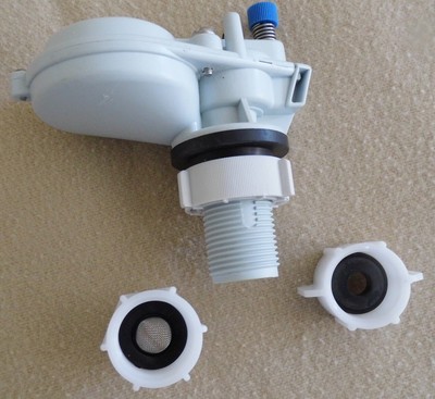 Toilet Fast Fill Mini Pilot Valve with Screen Filter "Smart Toilet Fill Valve"