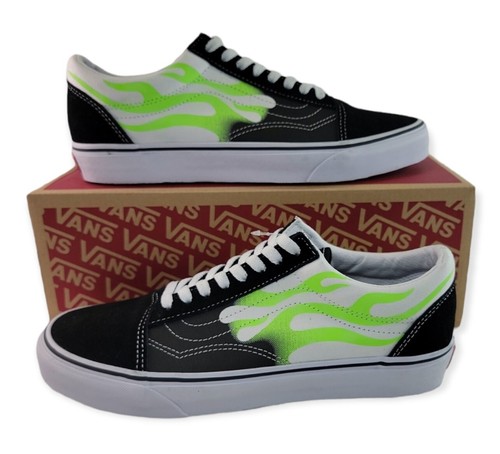 数量限定VANS OLD SKOOL NEON GREEN FLAME(22-28㎝)VN0A4U3BXEY 数量限定VANS OLD SKOOL NEON GREEN FLAME(22-28㎝)VN0A4U3BXEY