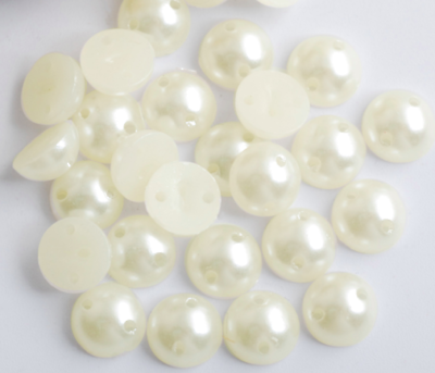 Flat beads with holes deals
