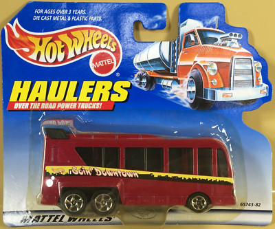 HOT WHEELS  ~   HAULERS ~~  GOIN' DOWNTOWN ~~  1998 SEALED ON CARD