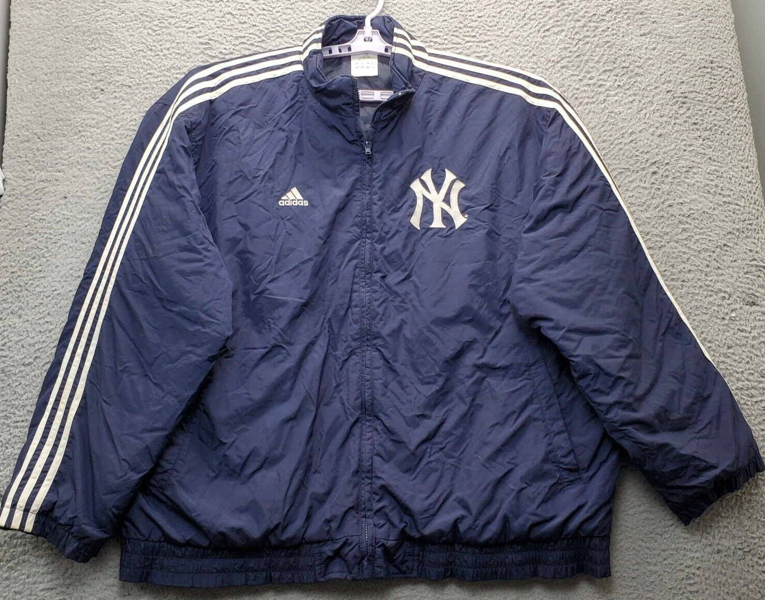 タグ付き未使用】adidas NY YANKEES WARMUP JACKET