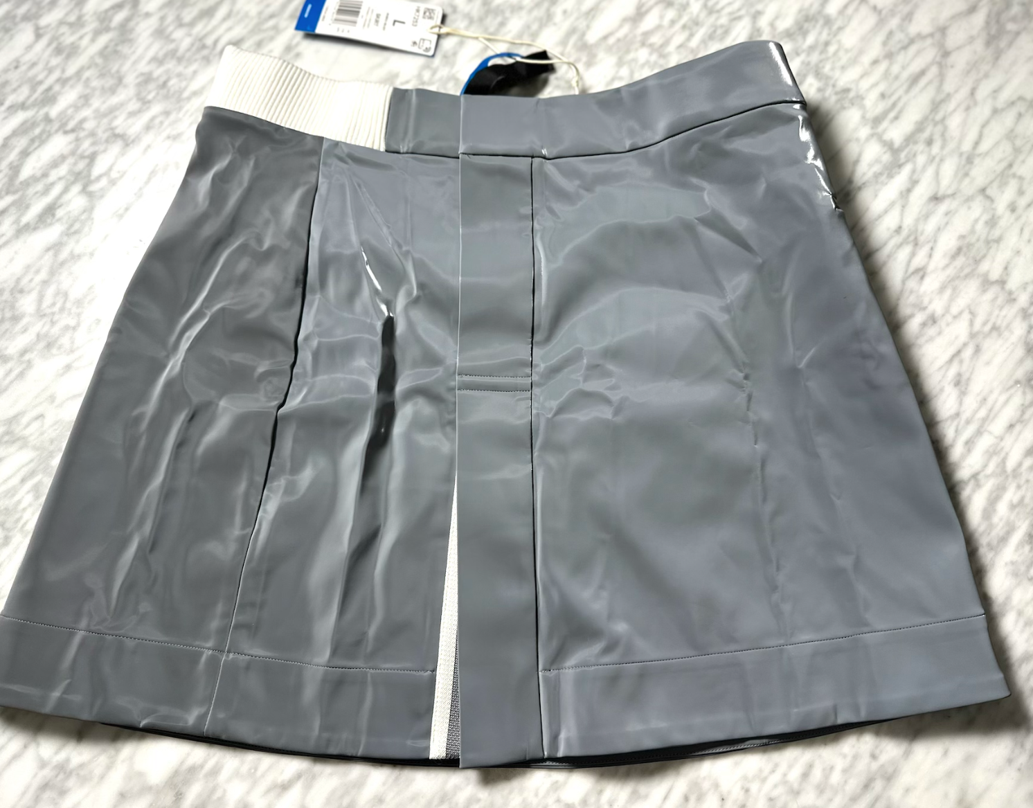 Adidas Originals Blue Version High Shine Skirt HK7253 gray