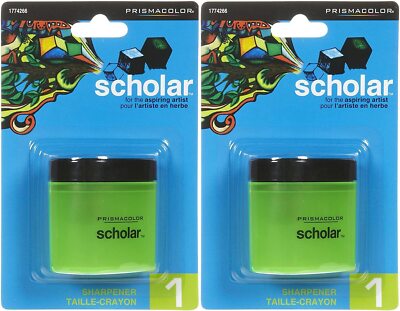 Prismacolor Scholar Colored Pencil Sharpener - 2 Pack