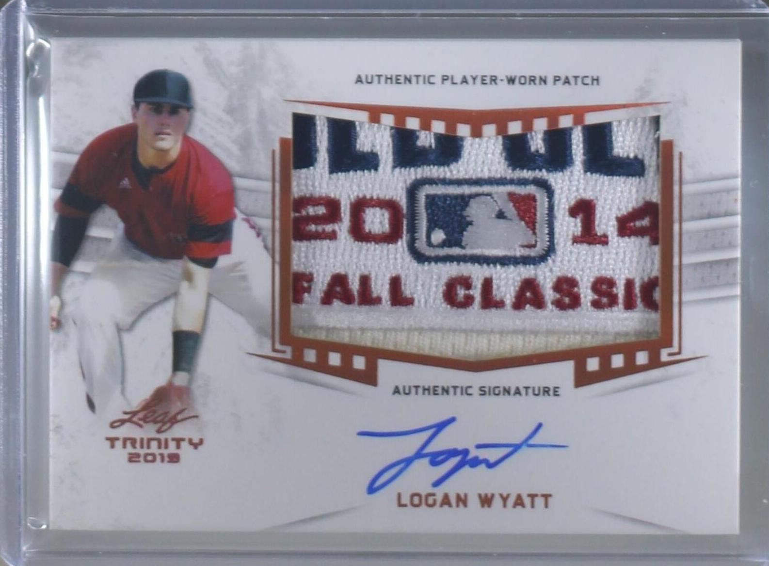 2019 Leaf Trinity - Logan Wyatt #PA-LW1