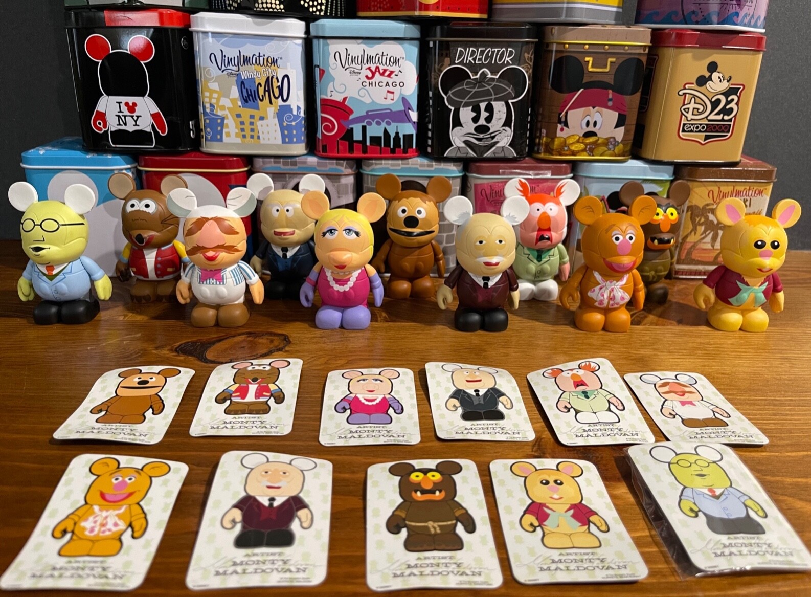 ミッキー&ミニー Vinylmation Spooky Series 1 Disney Vinylmation Frankenstein Figures Mickey Minnie