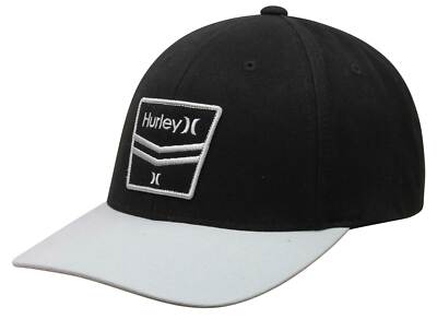 Кепка Snapback Hurley Block Patch - Черный - Новинка