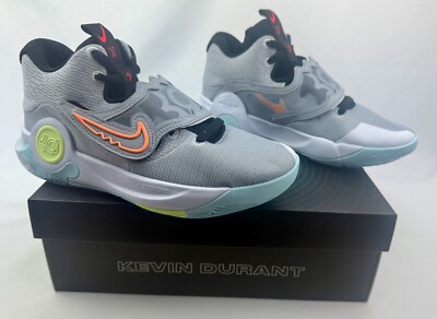 Nike KD Trey 5 X Wolf Grey Barely Volt Basketball DD9538-009 Men's Sz NIB