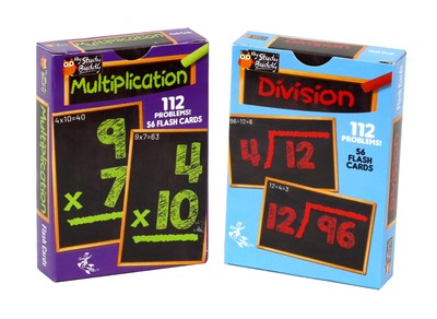Regal Games Math Flash Cards for Multiplication & Division - 1st Grade 2nd Gr...