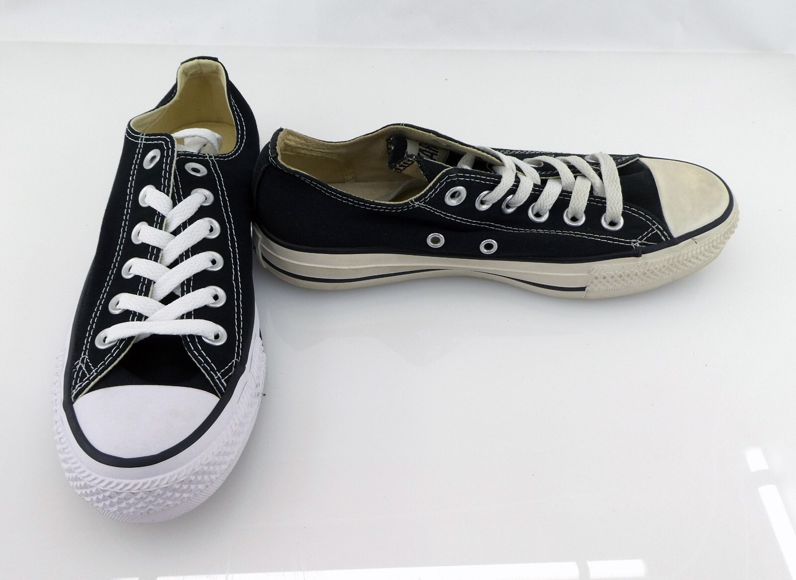 HUG O WaR×CONVERSE ALL STAR 23.5㎝ CONVERSE ALL STAR BLACK RAGGED EDGED, NO LACE SIZE 7 - EU