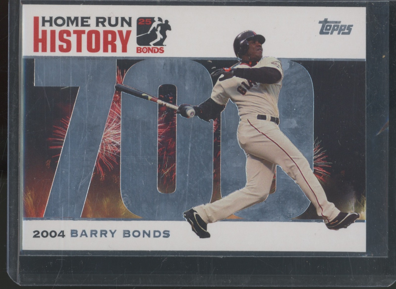 2006 Topps Home Run History 700 Barry Bonds