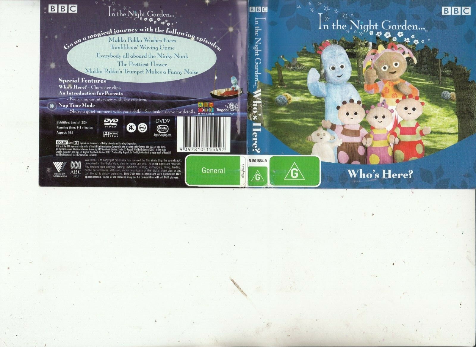 (未使用･未開封品)In the Night Garden: All Together [DVD] Buy In the Night Garden: All Together! on DVD from EzyDVD.com.au