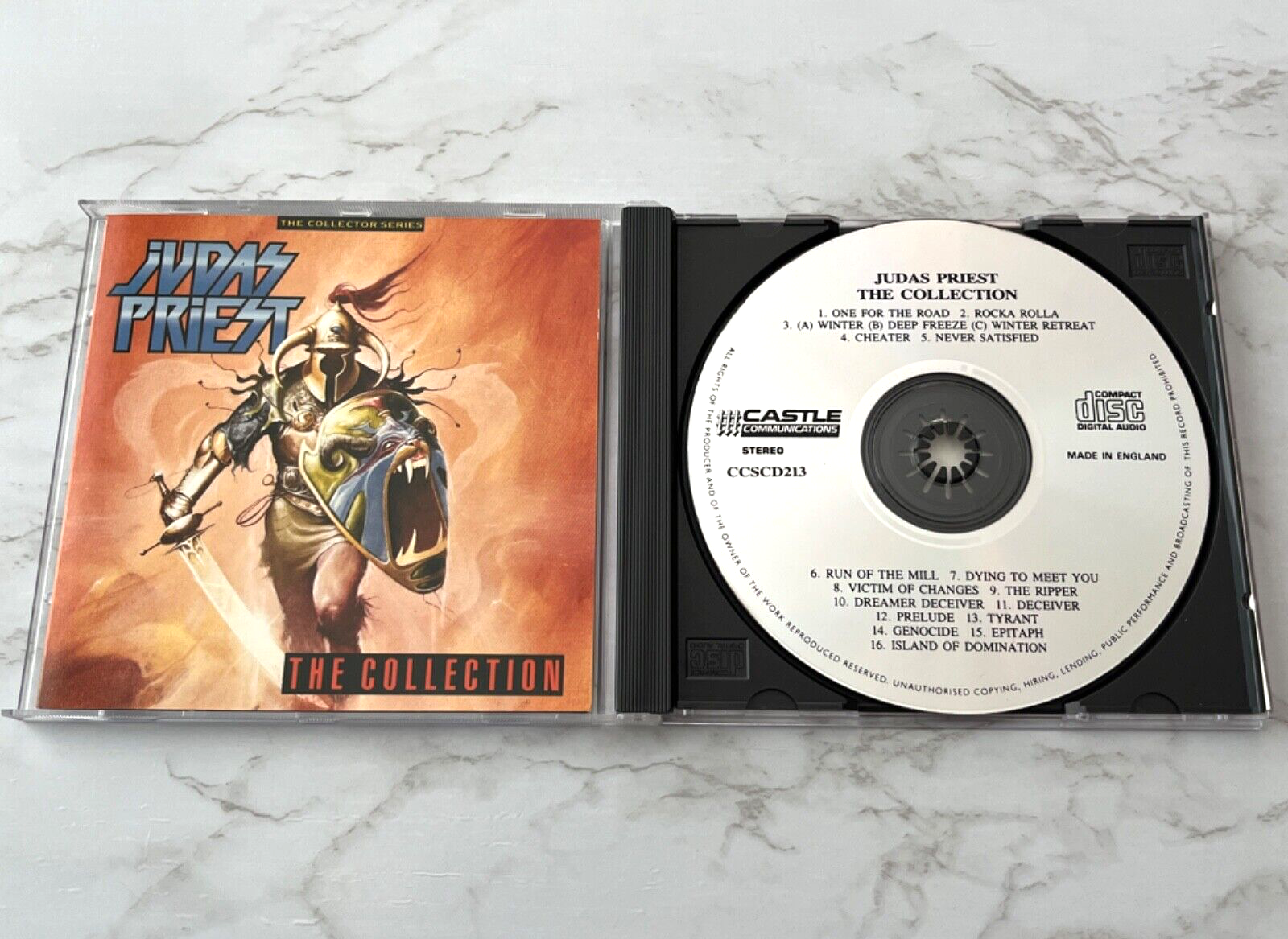 Judas Priest The Collection CD ORIG. UK IMPORT! 1989