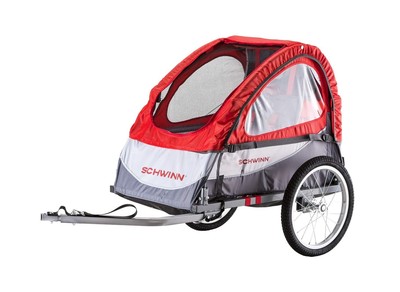 Schwinn Echo, and Trailblazer Child Bike Trailer, Single and Double Baby Carr...