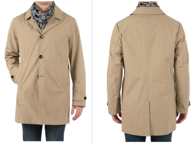 Hugo boss nazi trench coat cheap