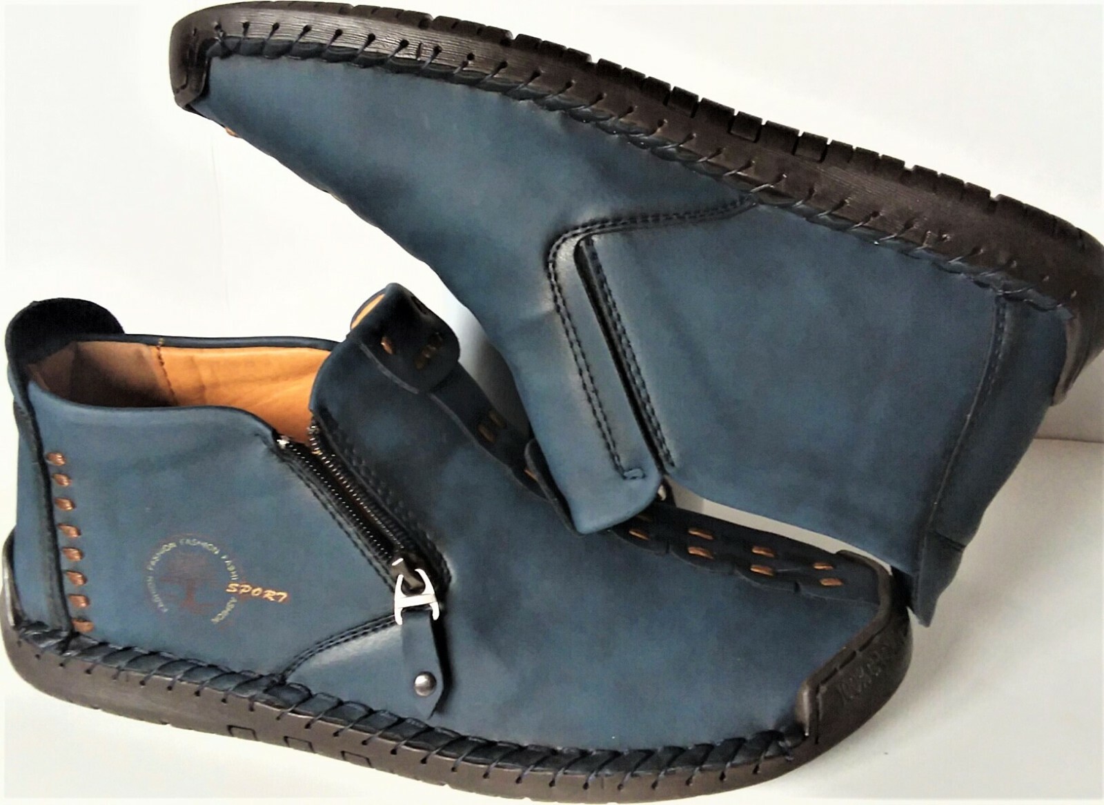 DACOMFY CAOUTCHOUC Mens Sz 10.5 Blue 