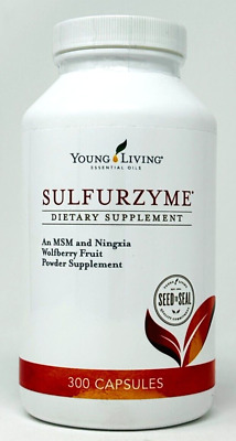 Young Living Essential Oils SULFURZYME 300 Capsules w/ MSM & Ningxia Wolfberry