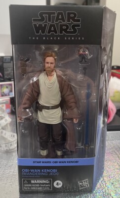 Star Wars Black Series Obi-Wan Kenobi #01 Wandering Jedi Hasbro 6'' Action Figure