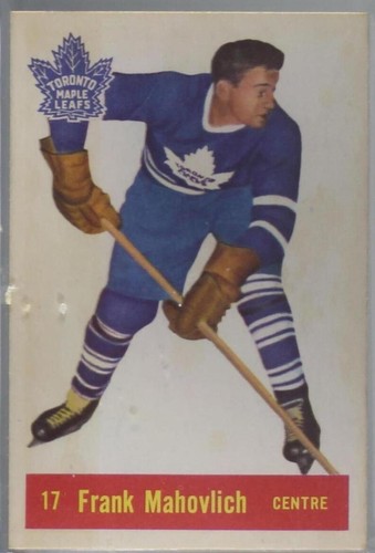 1957-58 Parkhurst - Frank Mahovlich #17