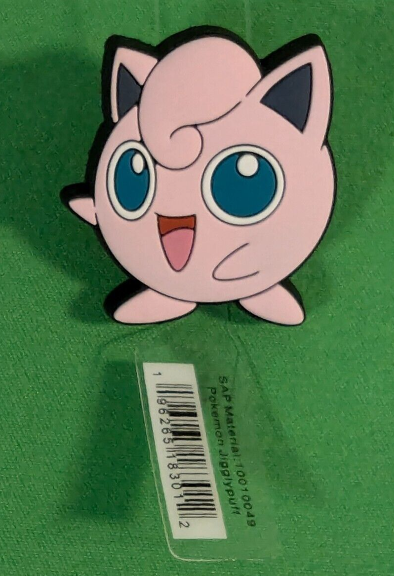 New Original Jibbitz Crocs Charm: Pokemon Jigglypuff 1 piece