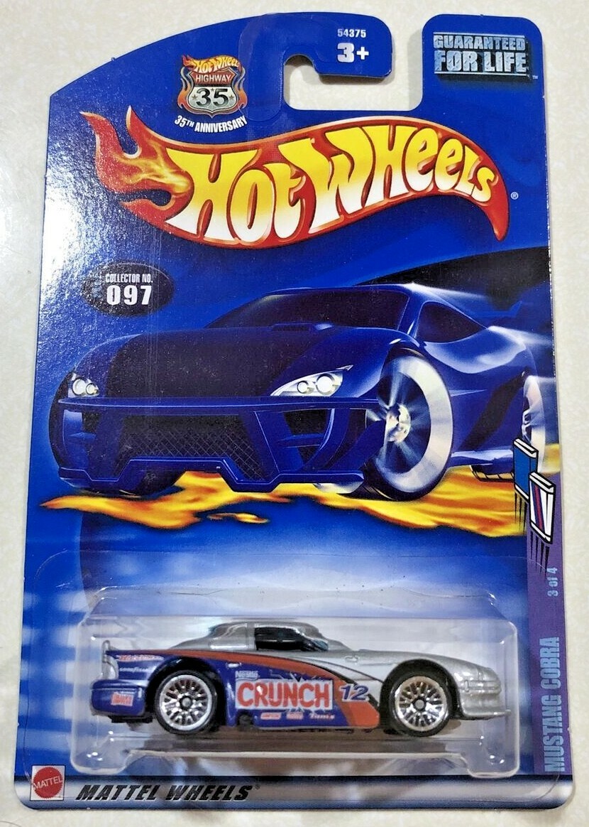 ☆ HOT ROD FORD Coke Ver．　　　　　　　　【特典会員限定】 2002 Hot Wheels #097 Sweet Rides Series Mustang Cobra Nestle