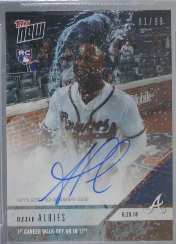 2018 Topps Now - Ozzie Albies #368A