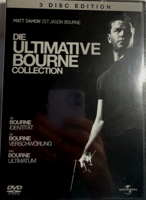 Neue   3 DVD-Edition    ''Die Ultimative Bourne Collection''    mit   Matt Damon !